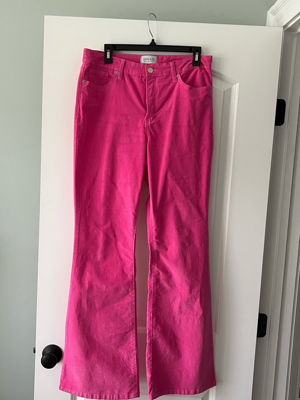 Crown and Ivy corduroy High-Waist Flare